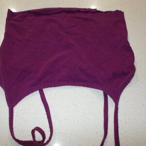 DUO- One purple crop tank top, one blue crop tank top